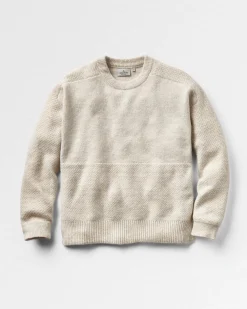 Knitwear|Sweaters|Passenger Cove Recycled Knitted Sweater - Off White OffWhite