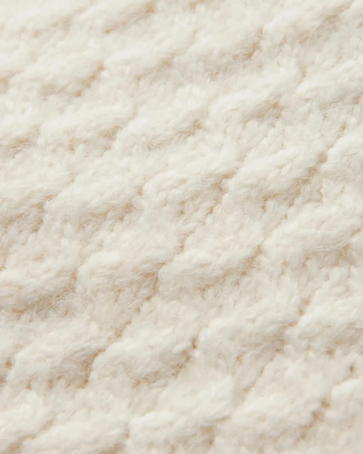 Sweaters|Passenger Cozy Cable Recycled Knitted Sweater - Off White OffWhite