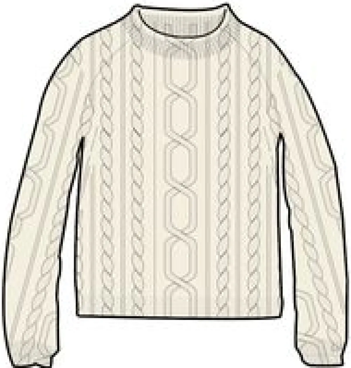 Sweaters|Passenger Cozy Cable Recycled Knitted Sweater - Off White OffWhite