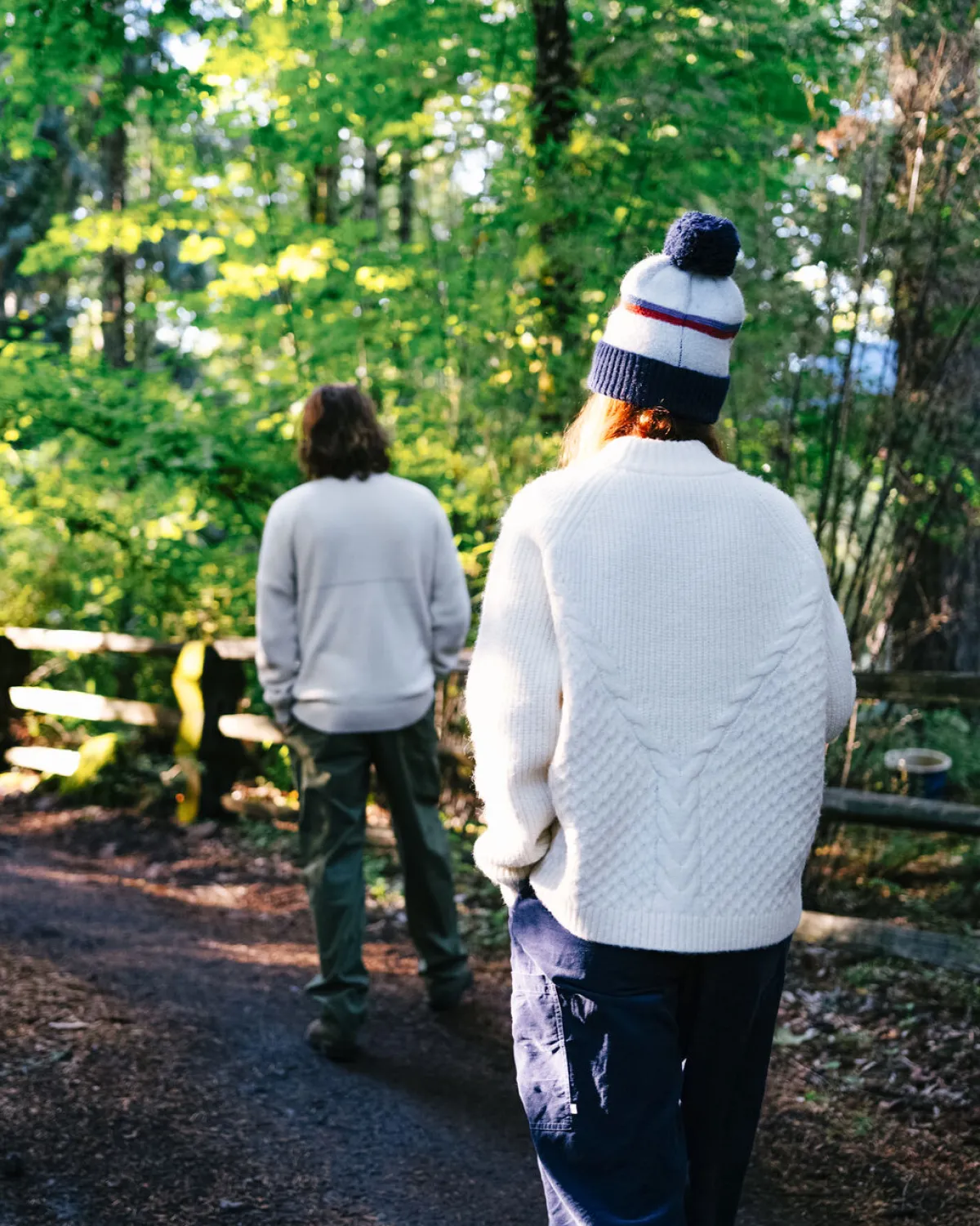 Sweaters|Passenger Cozy Cable Recycled Knitted Sweater - Off White OffWhite
