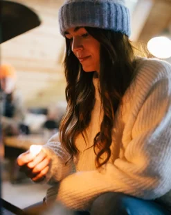 Sweaters|Passenger Cozy Cable Recycled Knitted Sweater - Off White OffWhite