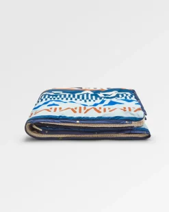 Blankets|Blankets|Passenger Cozy Recycled Sherpa Blanket - Mountain Geo Grey Blue MountainGeoGreyBlue