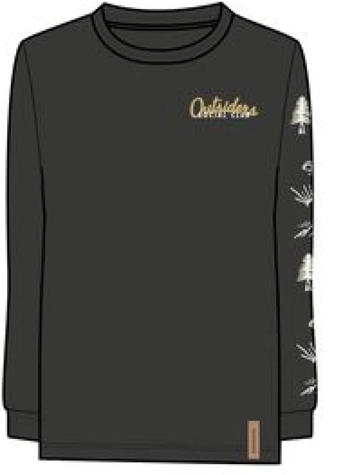 T-Shirts & Tank Tops|Tops & T-Shirts|Passenger Dawn Recycled Cotton Long Sleeve T-Shirt - Black