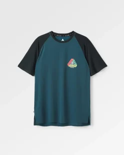 T-Shirts & Tank Tops|T-Shirts & Tank Tops|Passenger Dawn To Dusk Recycled Active T-shirt - Dark Denim DarkDenim