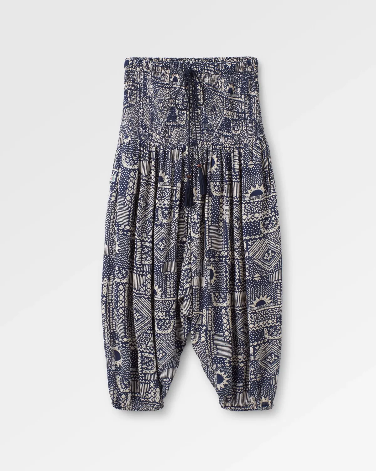 Overalls & Pants|Dresses|Passenger Daylily Loose Pants - Vintage Patchwork Navy VintagePatchworkNavy