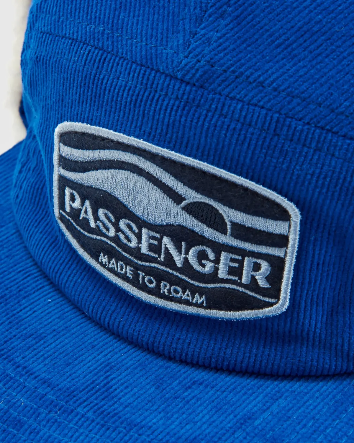 Hats & Caps|Passenger Daytime Recycled Cotton Sherpa Lined Hat - Azure Blue AzureBlue