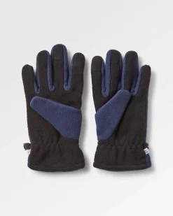 Gloves|Gloves|Passenger Daytrip Recycled Polar Fleece Touch Screen Gloves - Rich Navy RichNavy