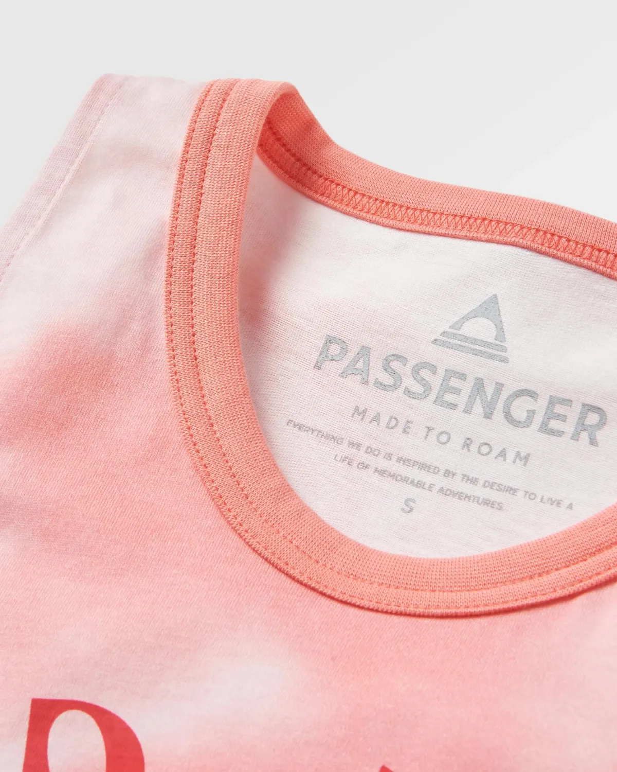 Tank Tops|Passenger Discovery Organic Cotton Tank Top - Tie Dye Shell Pink TieDyeShellPink