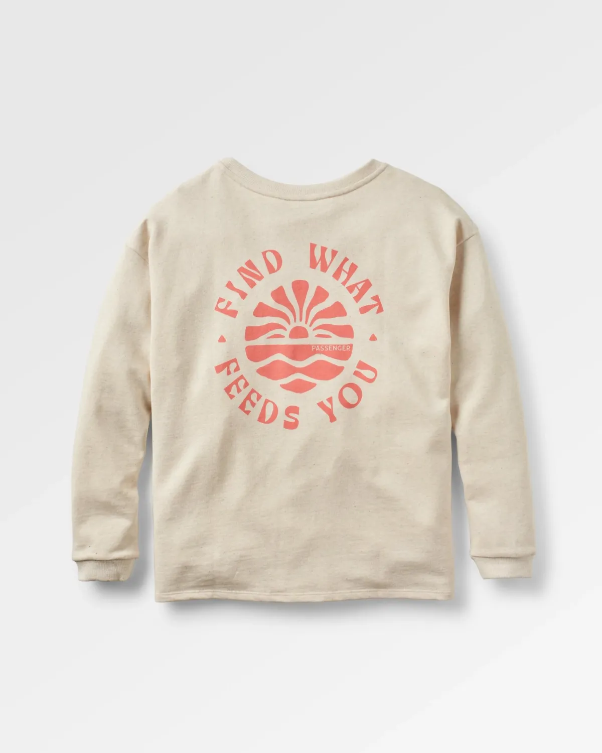 Sweatshirts|Passenger Discovery Recycled Cotton Sweatshirt - Milky Marl MilkyMarl