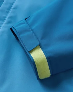 Jackets|Outdoor Active|Passenger Downpour Recycled Waterproof Jacket - Tidal Blue/Blue Steel TidalBlue/BlueSteel