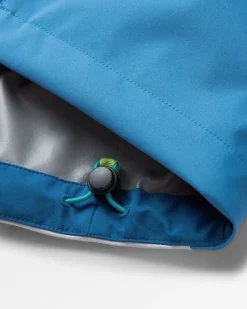 Jackets|Outdoor Active|Passenger Downpour Recycled Waterproof Jacket - Tidal Blue/Blue Steel TidalBlue/BlueSteel