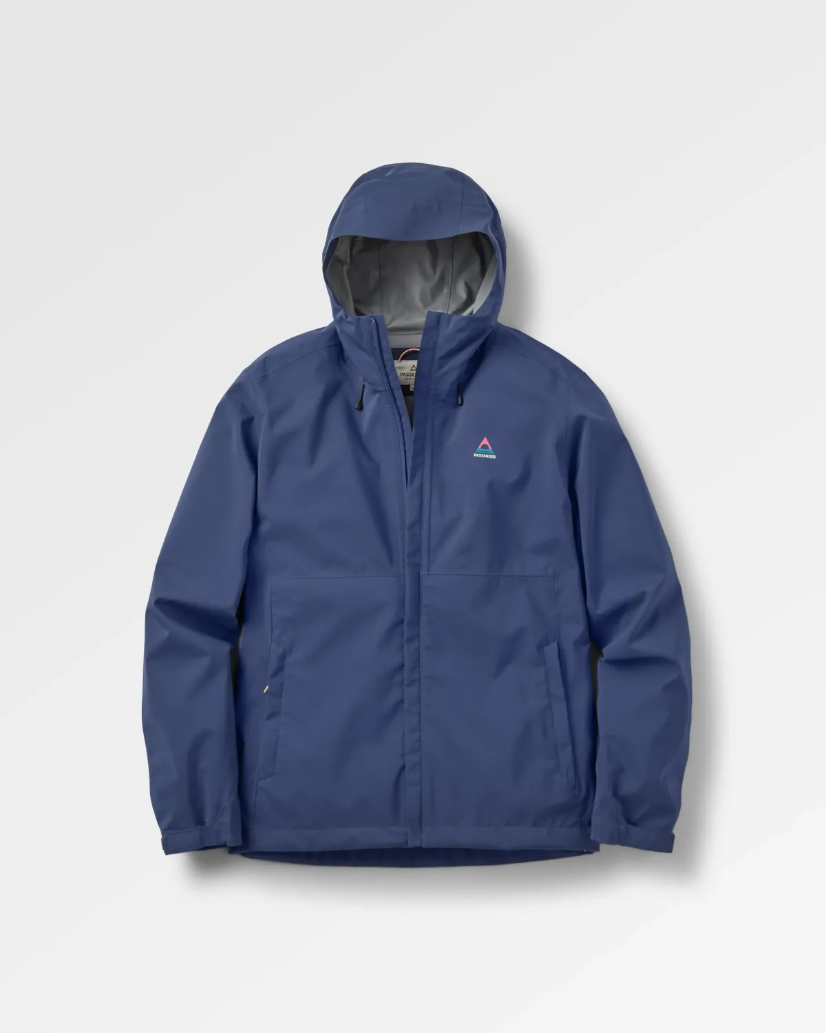 Jackets|Outdoor Active|Passenger Downpour Recycled Waterproof Jacket - Rich Navy RichNavy