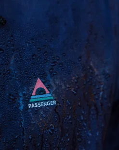 Jackets|Outdoor Active|Passenger Downpour Recycled Waterproof Jacket - Rich Navy RichNavy