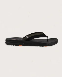 Footwear|Flip Flops & Sandals|Passenger Downriver Flip Flop - Khaki Green KhakiGreen
