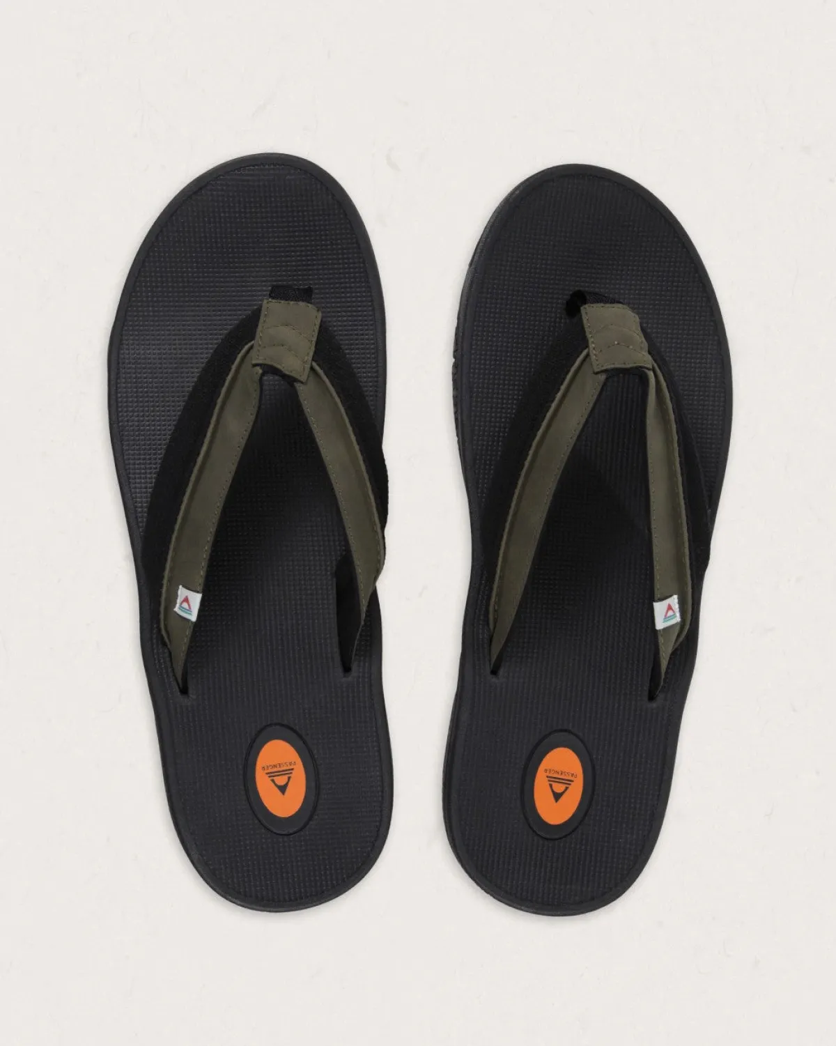 Footwear|Flip Flops & Sandals|Passenger Downriver Flip Flop - Khaki Green KhakiGreen