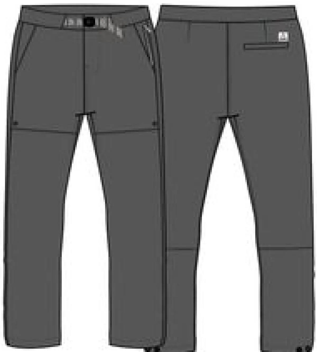 Pants|Outdoor Active|Passenger Drift Pant - Charcoal