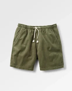Shorts|Shorts|Passenger Drifter Cord Shorts - Dusty Olive DustyOlive