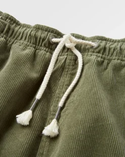 Shorts|Shorts|Passenger Drifter Cord Shorts - Dusty Olive DustyOlive