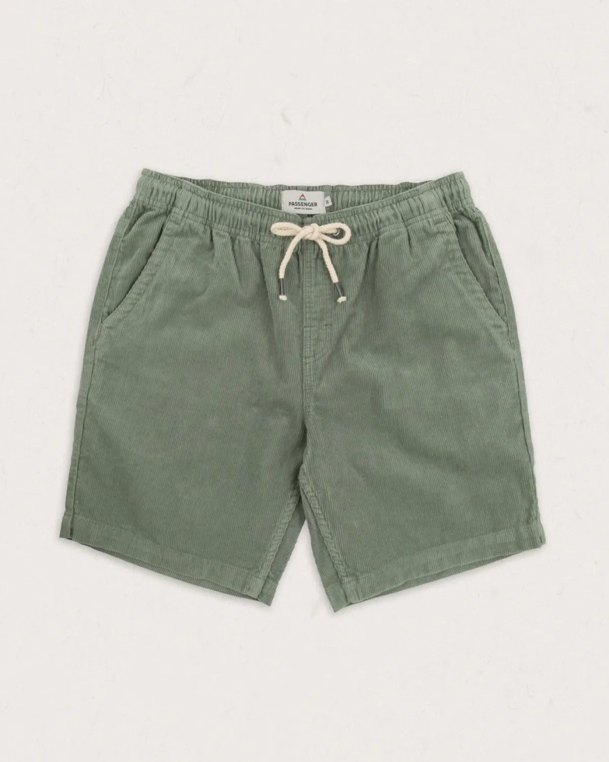 Shorts|Shorts|Passenger Drifter Cord Shorts - Pistachio