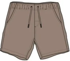 Shorts|Shorts|Passenger Drifter Organic Twill Shorts - Taupe