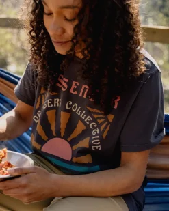 T-Shirts & Tank Tops|Passenger Drifters Oversized Recycled Cotton T-Shirt - Charcoal