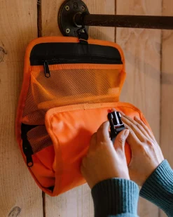 Backpacks & Bags|Wash Bags|Passenger Drop Recycled Wash Kit - Sunrise Orange SunriseOrange