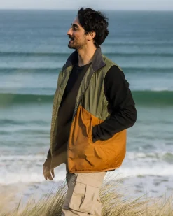 Jackets|Insulated|Passenger Dusk Recycled Insulated Vest - Dusty Olive DustyOlive
