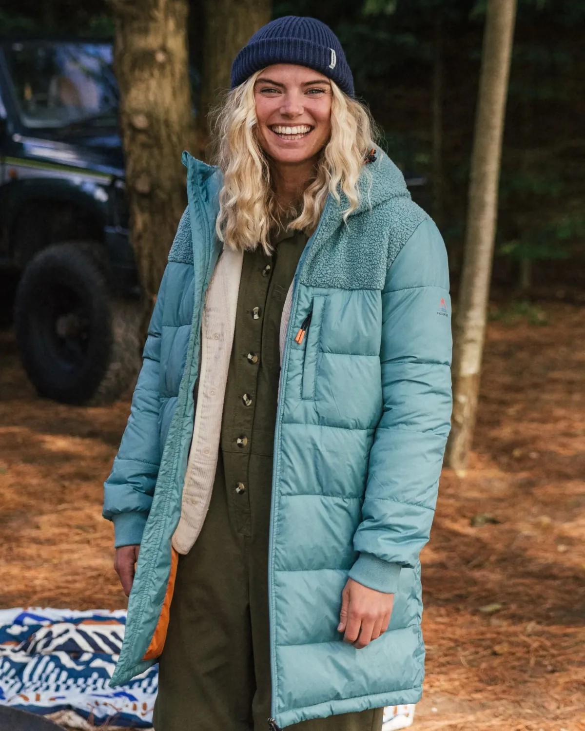 Jackets|Parkas & Coats|Passenger Elowen Hooded Recycled Insulated Jacket - Arctic