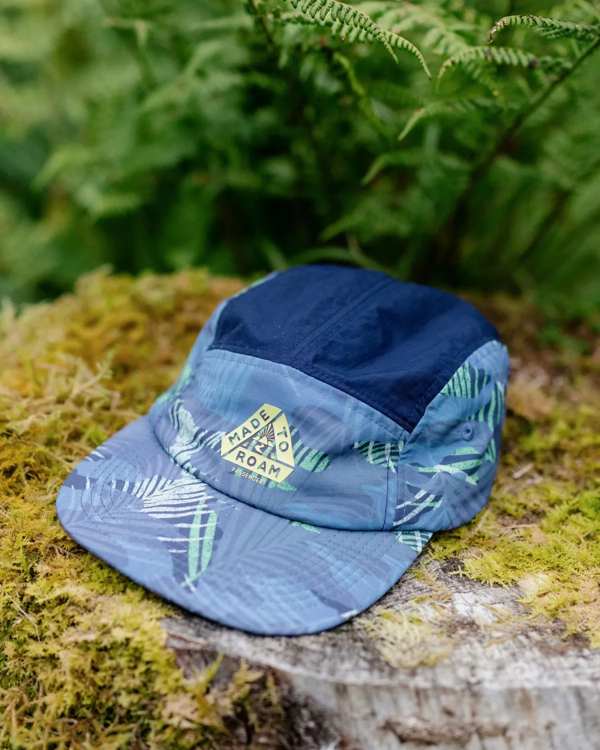 Outdoor Active|Hats & Caps|Passenger Emerge 5 Panel Trail Hat - Palm Camo Moonlight PalmCamoMoonlight