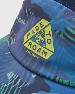 Outdoor Active|Hats & Caps|Passenger Emerge 5 Panel Trail Hat - Palm Camo Moonlight PalmCamoMoonlight
