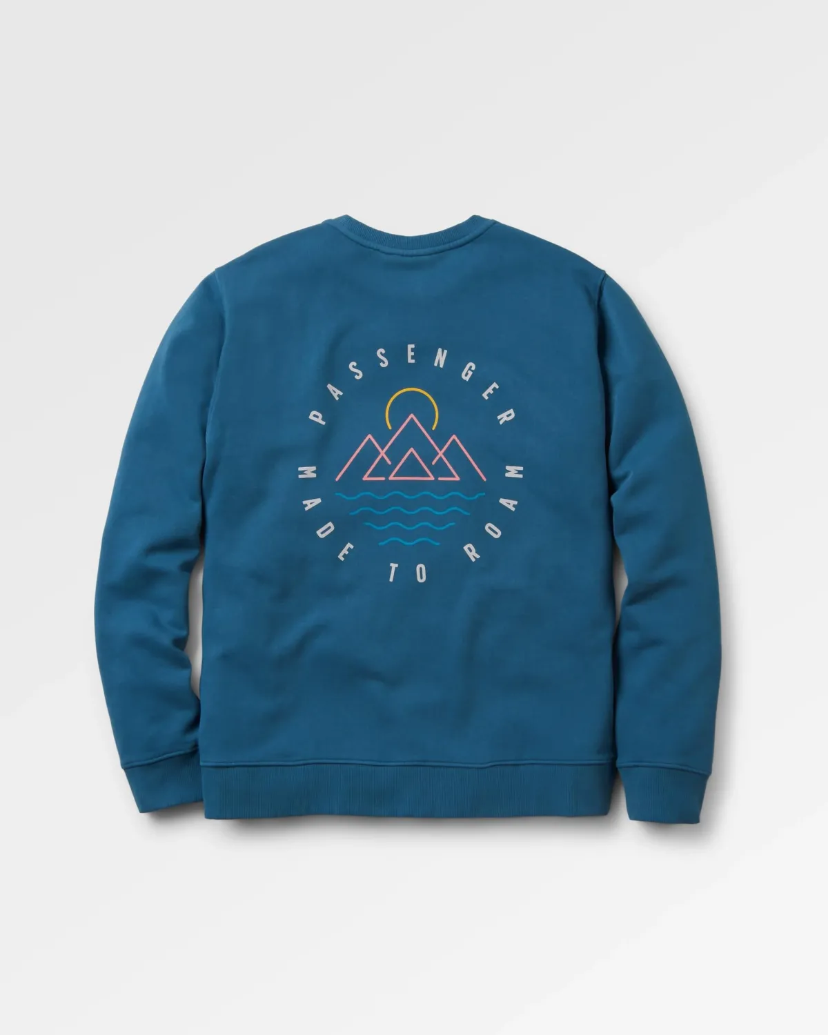 Sweatshirts|Hoodies & Sweatshirts|Passenger Escapism Long Sleeve Sweatshirt - Dark Denim DarkDenim
