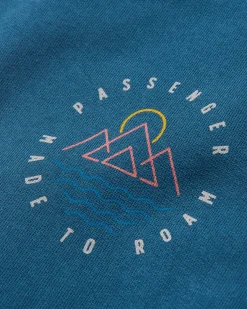 Sweatshirts|Hoodies & Sweatshirts|Passenger Escapism Long Sleeve Sweatshirt - Dark Denim DarkDenim