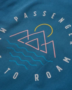 Sweatshirts|Hoodies & Sweatshirts|Passenger Escapism Long Sleeve Sweatshirt - Dark Denim DarkDenim