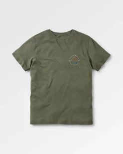 T-Shirts & Tank Tops|T-Shirts & Tank Tops|Passenger Escapism Recycled Cotton T-Shirt - Dusty Olive DustyOlive