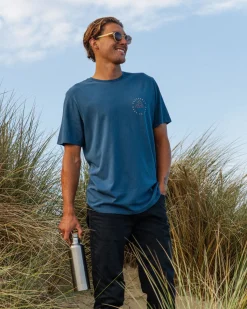 T-Shirts & Tank Tops|T-Shirts & Tank Tops|Passenger Escapism Recycled Cotton T-Shirt - Dark Denim DarkDenim