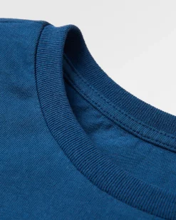 T-Shirts & Tank Tops|T-Shirts & Tank Tops|Passenger Escapism Recycled Cotton T-Shirt - Dark Denim DarkDenim