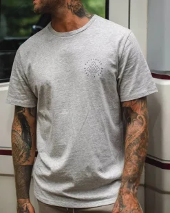 T-Shirts & Tank Tops|T-Shirts & Tank Tops|Passenger Escapism Recycled Cotton T-Shirt - Gray Marl GrayMarl