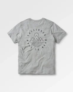 T-Shirts & Tank Tops|T-Shirts & Tank Tops|Passenger Escapism Recycled Cotton T-Shirt - Gray Marl GrayMarl