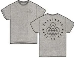 T-Shirts & Tank Tops|T-Shirts & Tank Tops|Passenger Escapism Recycled Cotton T-Shirt - Gray Marl GrayMarl