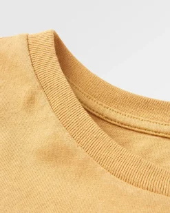 T-Shirts & Tank Tops|T-Shirts & Tank Tops|Passenger Escapism Recycled Cotton T-Shirt - Mustard Gold MustardGold