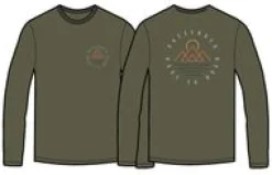 T-Shirts & Tank Tops|Passenger Escapism Recycled Long Sleeve T-Shirt - Dusty Olive DustyOlive