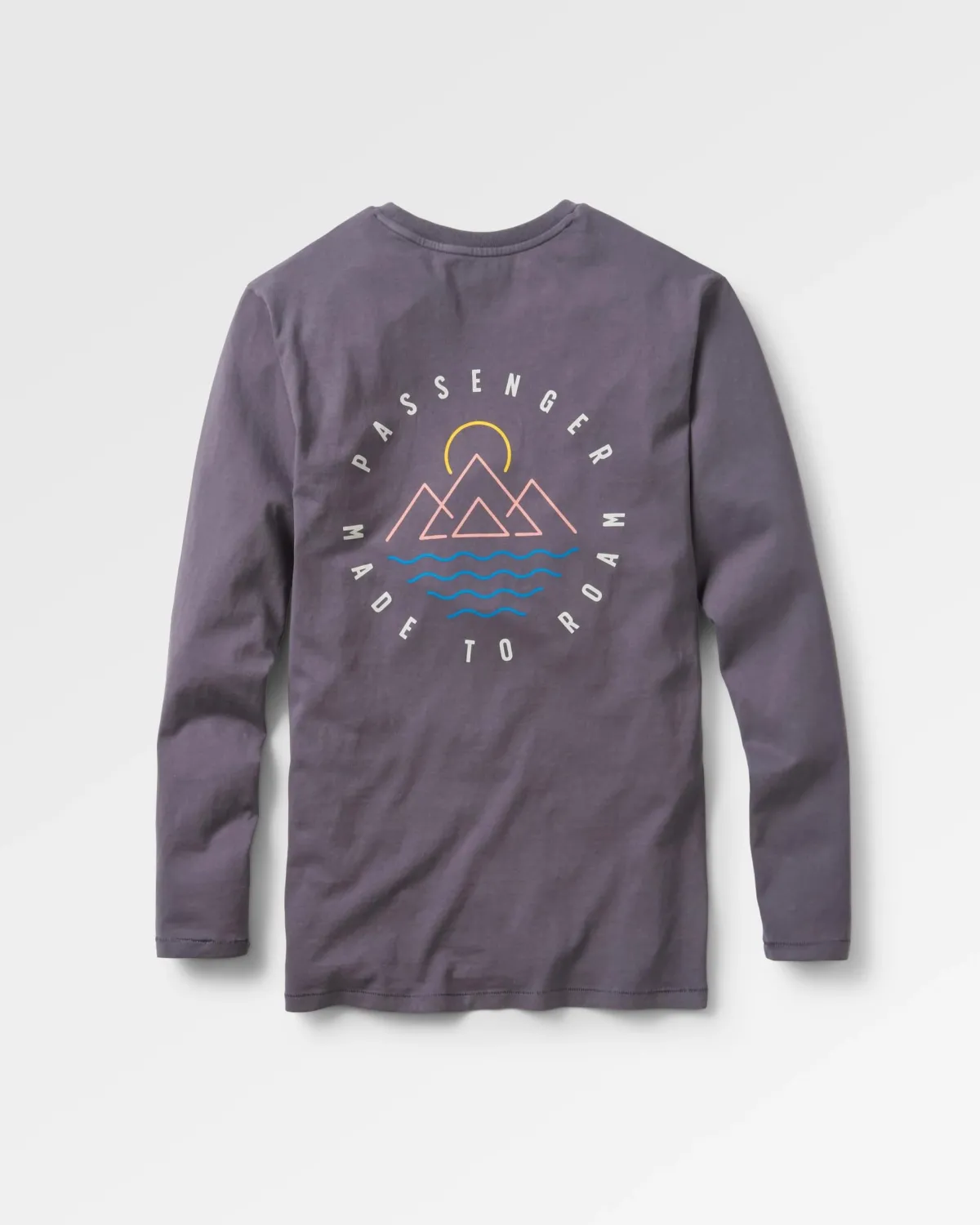 T-Shirts & Tank Tops|Passenger Escapism Recycled Long Sleeve T-Shirt - Faded Black FadedBlack