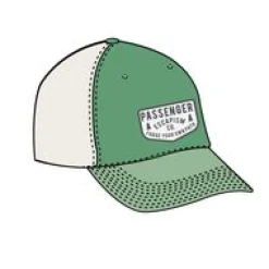 Caps & Hats|Surf Accessories|Passenger Escapism Trucker Hat - Green Fig GreenFig