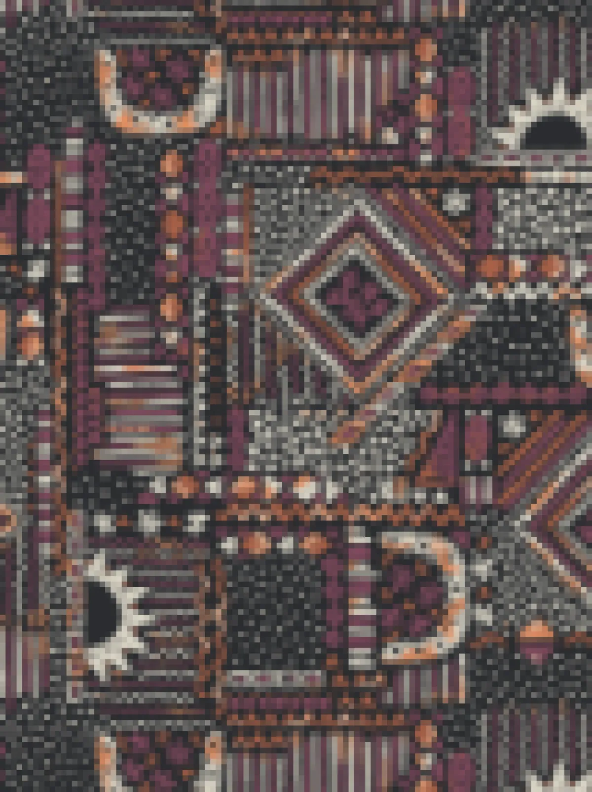 Dresses|Dresses & Skirts|Passenger Fareway Recycled Cotton Maxi Skirt - Vintage Patchwork Black/Multi VintagePatchworkBlack/Multi