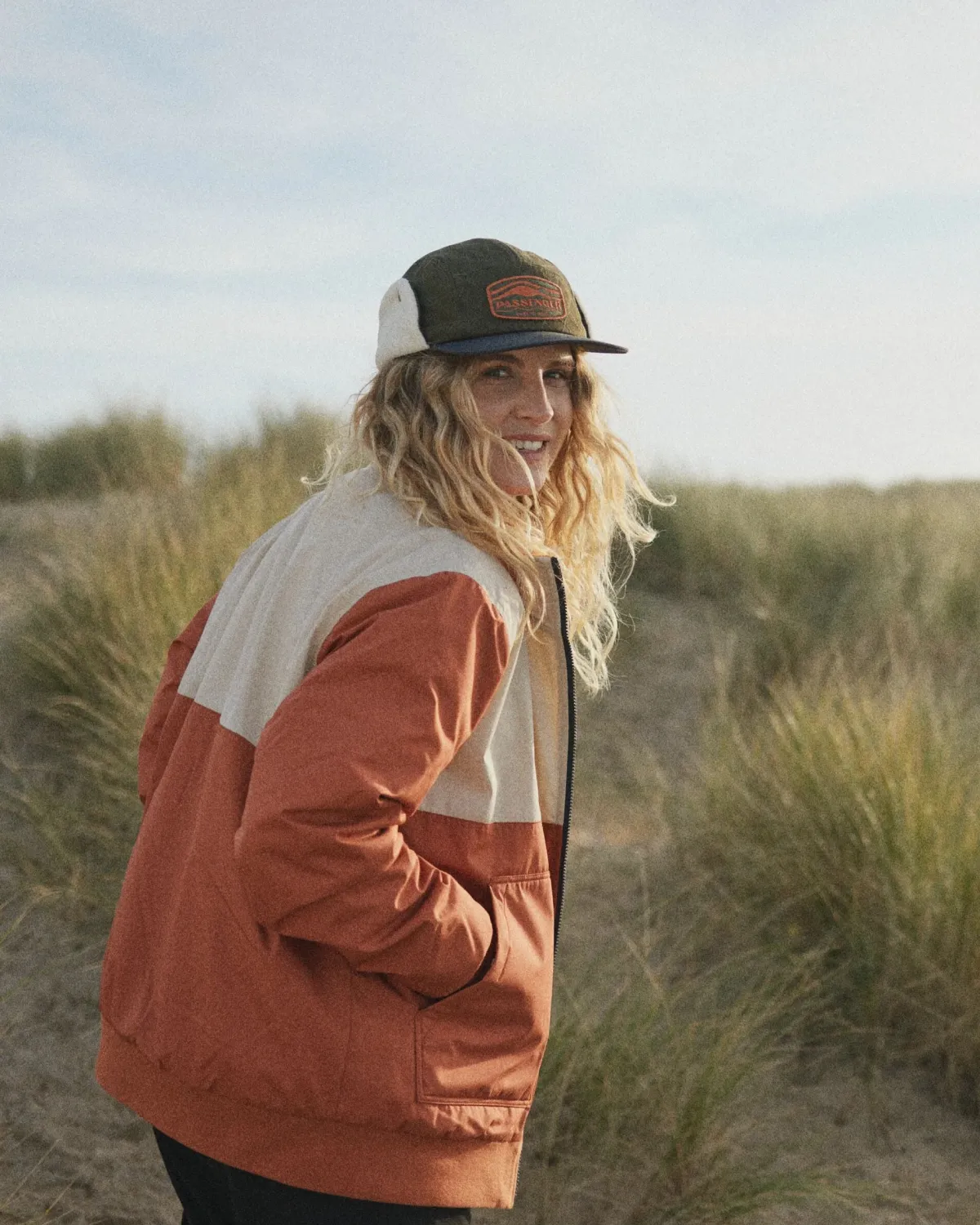 Jackets|Passenger Finn Recycled Polar Fleece Lined Jacket - Baked Clay BakedClay