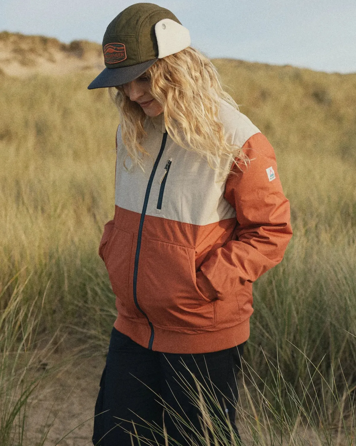 Jackets|Passenger Finn Recycled Polar Fleece Lined Jacket - Baked Clay BakedClay