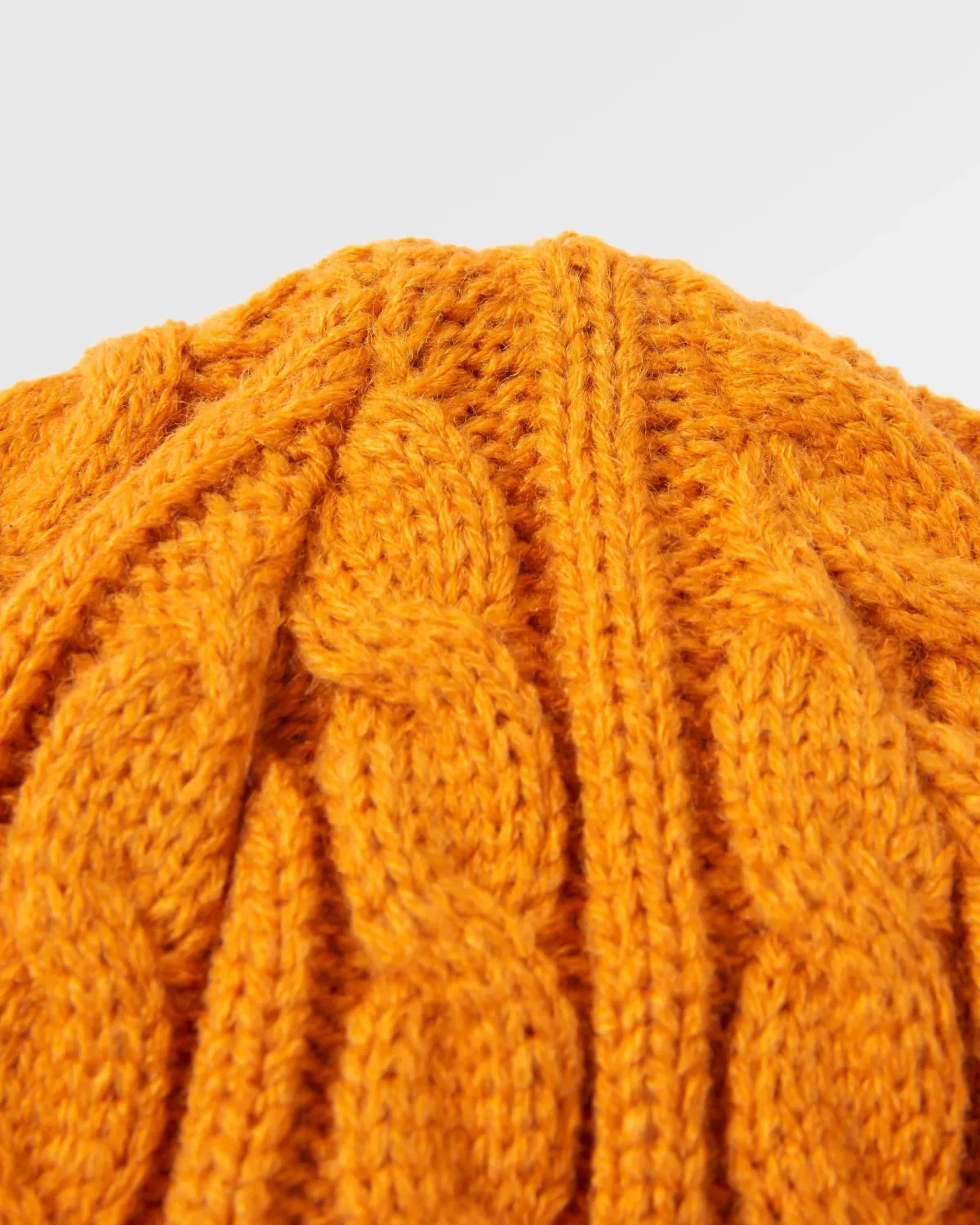 Beanies|Passenger Fireside Recycled Cable Knit Beanie - Sunrise Orange SunriseOrange
