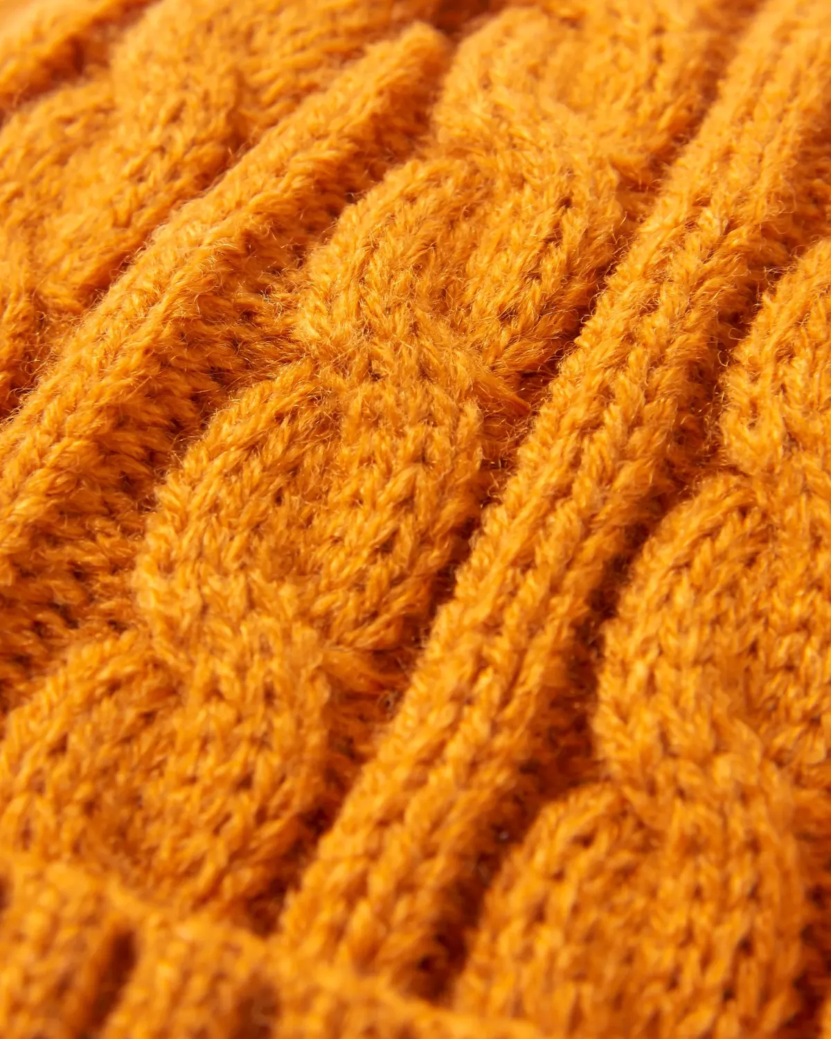 Beanies|Passenger Fireside Recycled Cable Knit Beanie - Sunrise Orange SunriseOrange