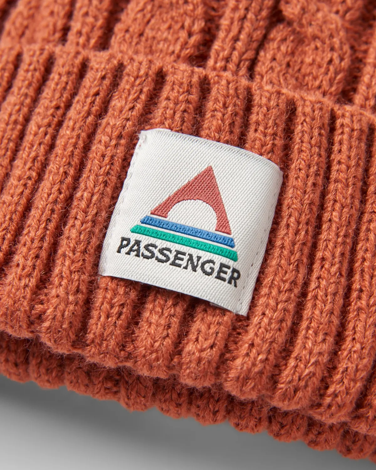 Beanies|Passenger Fireside Recycled Cable Knit Beanie - Baked Clay BakedClay