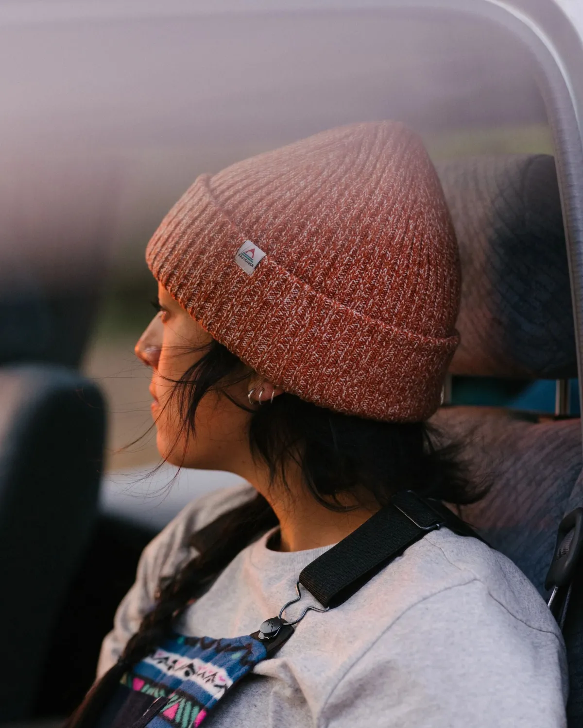 Beanies|Beanies|Passenger Fisherman Marl Beanie - Burnt Orange BurntOrange